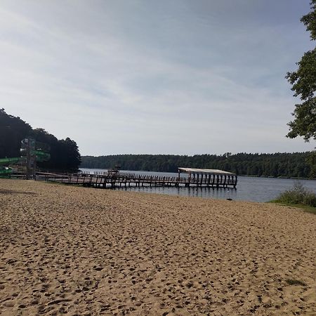 Mazurska Bania U Pana Szeptuna - Drewniany Dom Na Skraju Lasu Lidzbark Welski Exterior foto
