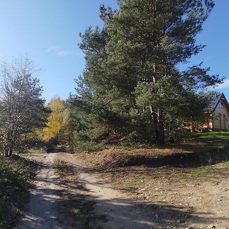 Mazurska Bania U Pana Szeptuna - Drewniany Dom Na Skraju Lasu Lidzbark Welski Exterior foto